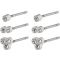 Pilgrim Silver Kamari Crystal Earring Set - Silver