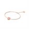 Swarovski Rose Gold Millenia Pink Bangle