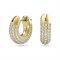 Swarovski Dextera Gold Hoop Earrings