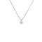 Ted Baker Silver Crystal Necklace - 48cm