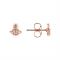 Vivienne Westwood Rose Gold Crystal Brandita Earrings - Rose Gold