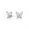 Olivia Burton Silver Marquise Butterfly Earrings