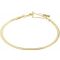 Pilgrim Gold Joanna Flat Snake Chain Bracelet - Gold