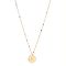 Rebecca Gold Rainbow Letter Necklace - Letter K