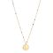 Rebecca Gold Rainbow Letter Necklace - Letter L