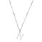 ChloBo Silver Iconic Initial Necklace - Letter N