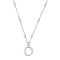 ChloBo Silver Iconic Initial Necklace - Letter O