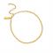ChloBo Gold Mini Cute Beaded Anklet - Adjustable
