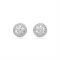 Swarovski Constella Silver Halo Earrings