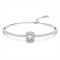 Swarovski Millenia Silver Octagon Bangle