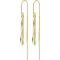 Pilgrim Gold Alberte Drop Chain Earrings - Gold