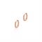 Seek + Find Wonder Rose Gold Huggie Hoop Earrings - Rose Gold