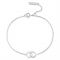 Olivia Burton Silver Crystal Interlink Bracelet