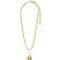 Pilgrim Gold Willpower Layered Coin Necklace - Gold