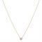 August Woods Gold Petite Halo Necklace - Gold