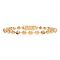Rebecca My World Gold Milled Ball Bracelet - 19cm