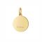 Over & Over Gold Circular Pendant - Gold