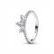 Pandora Silver Sparkling Flower Cluster Ring - 52
