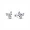 Pandora Sparkling Flower Cluster Earrings