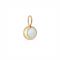 Over & Over Gold October Birthstone Charm - Gold
