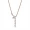 Pandora Rose Gold Sparkling Cluster Drop Necklace - Rose Gold