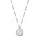 ChloBo Silver Moon Coin Necklace - 56cm