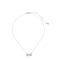 Kate Spade New York Silver Crystal Bow Necklace - 49cm