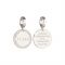 Rebecca Silver Friend Charm - Silver