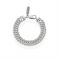 ChloBo Silver Luxe Double Curb Bracelet - Silver