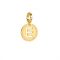 Rebecca Gold Letter E Charm - Gold