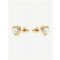 Ted Baker Gold Han Crystal Heart Earring - Gold