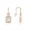 August Woods Gold Crystal Deco Drop Sparkle Earrings - Gold