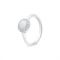 Argento Silver Opal Halo Ring - 54