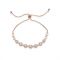 August Woods Crystal Cluster Pull Bracelet - Silver