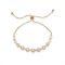 August Woods Crystal Cluster Pull Bracelet - Adjustable