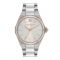 Olivia Burton Hexa Silver + Rose Gold Bracelet Watch