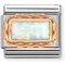 Nomination White Opal Baguette Stone Charm
