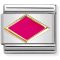 Nomination Fuchsia Pink Rhombus Charm