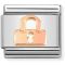 Nomination Rose Gold Padlock Charm