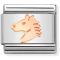 Nomination Rose Gold Horse Charm