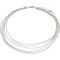 Pilgrim Pause Layered Recycled Anklet - Silver