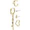 Pilgrim Gold Recycled Shy Organic Earring Set - Gold