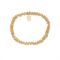 August Woods Gold Bead Stretch Bracelet - 17cm