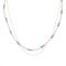 August Woods Gold Blue Stone Necklace - 40cm