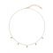 Ted Baker Gold Rainbow Crystal Droplet Necklace - Gold