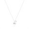 Karma Silver Mum Heart Necklace - Silver