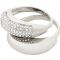 Pilgrim Learn Recycled Chunky Adjustable Ring Set - Adjustable
