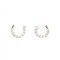 PDPAOLA Gold Leona Earrings - Gold