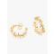 Kate Spade New York Gold Crystal Starfish Hoop Earrings - Gold