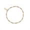 ChloBo Gold Plated Mix Dainty Sparkle Bracelet - Gold